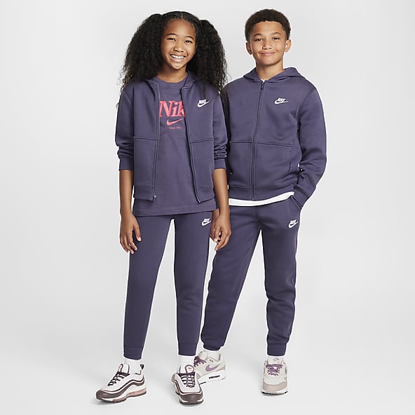 Purple Tracksuits. Nike